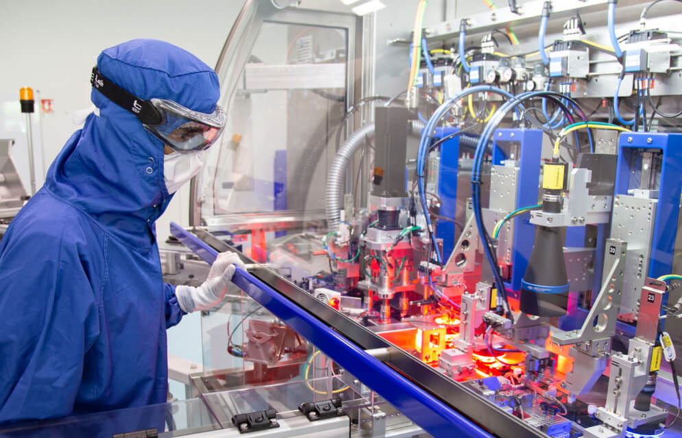 RayDyLyo® assembly production